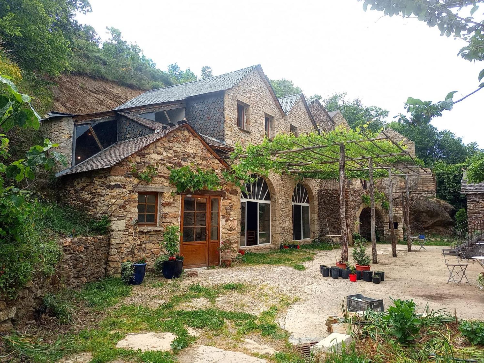 Hotel La ferme des Cévennes Florac Exterior foto